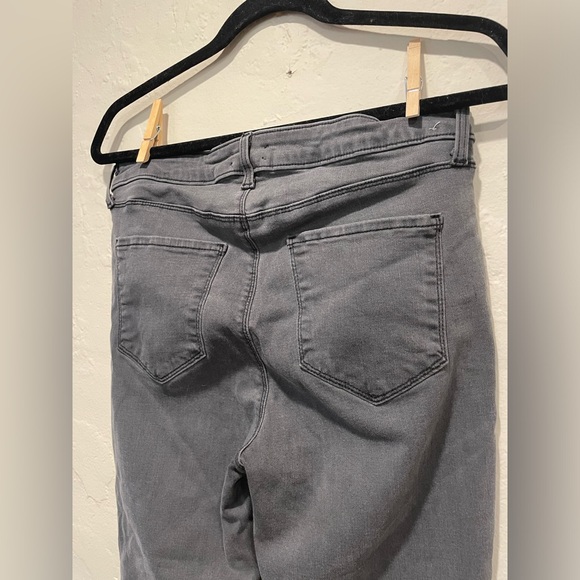 L’AGENCE Charcoal Grey Black Denim Jeans - Picture 4 of 5